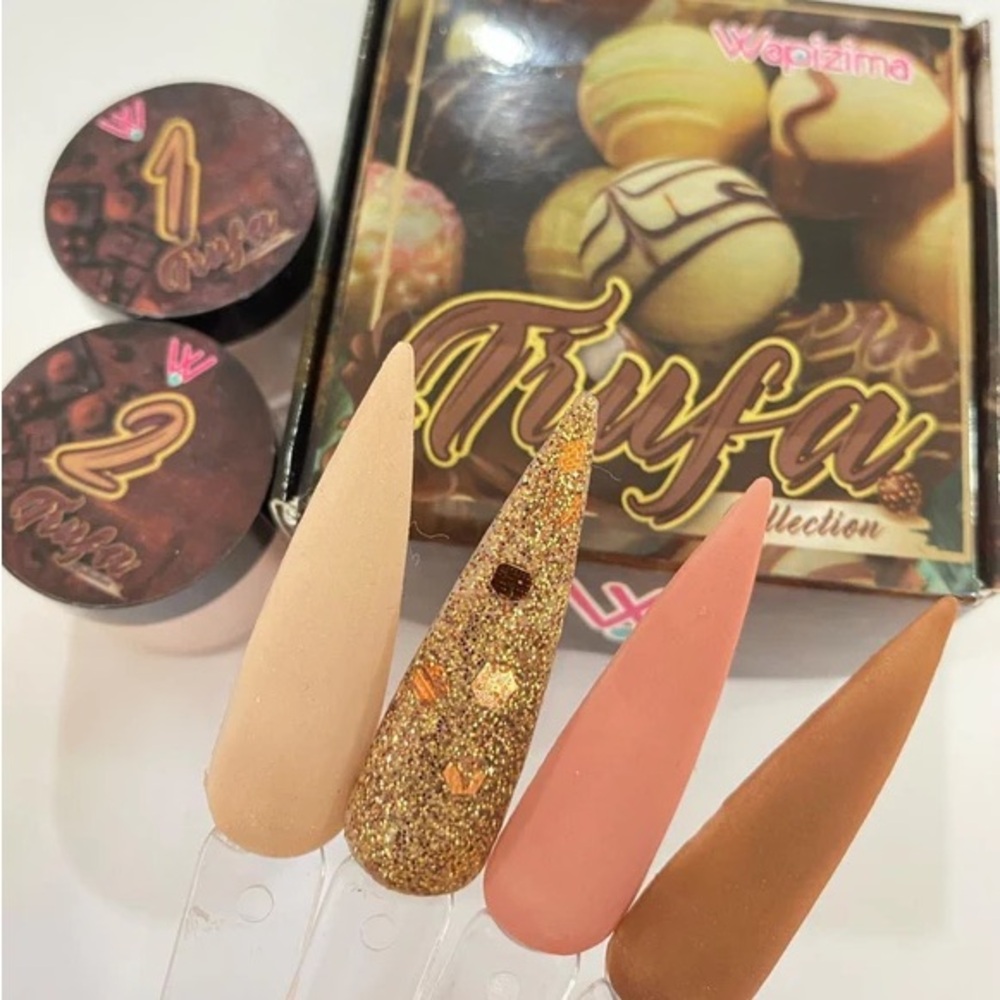 Wapizima Trufa Collection Nail Acrylic Powder 4 Piece Set